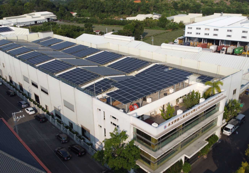 台南精密工業廠太陽能系統