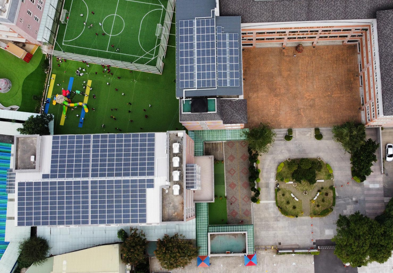 桃園中小學太陽能發電系統