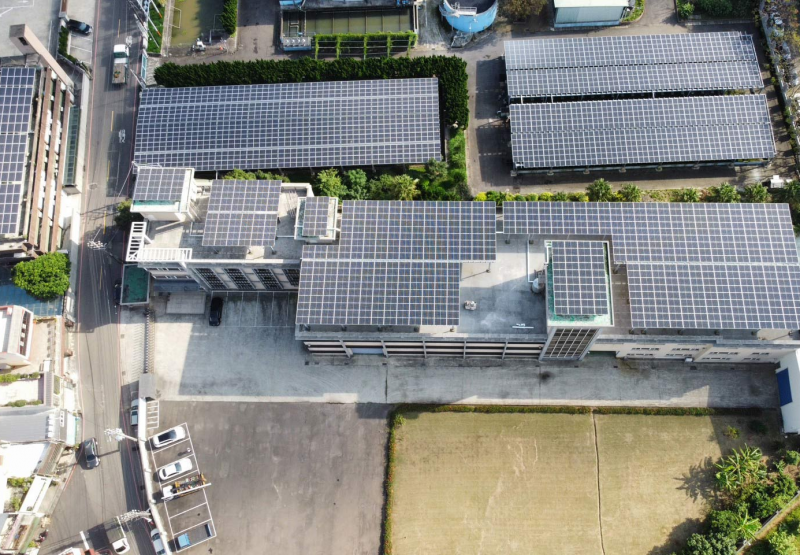 桃園工廠案太陽能發電系統